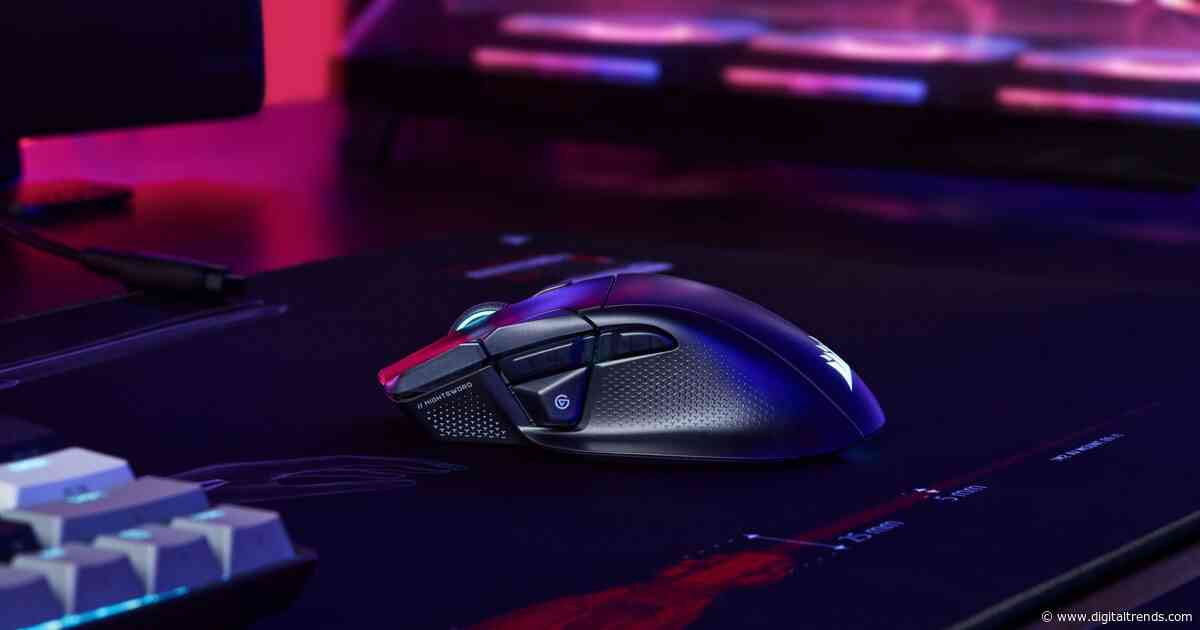 Corsair fitted the Elgato Stream Deck’s soul into a hotkey on its Nightsword v2 mouse