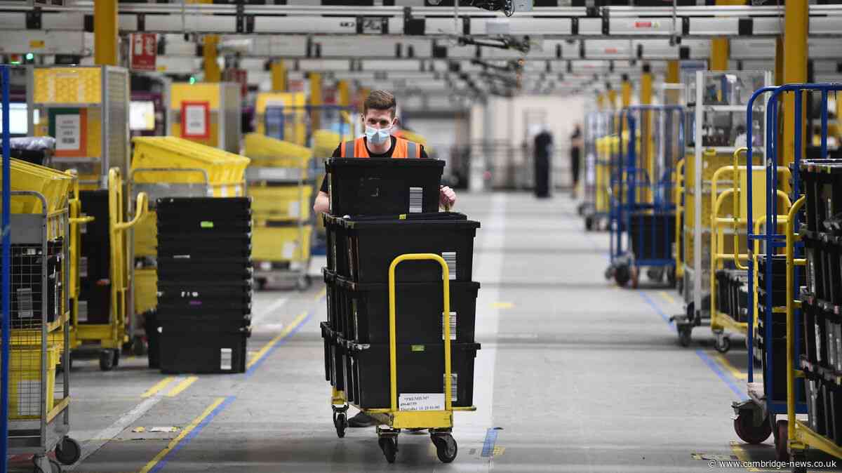 New £107m Amazon centre opening in Peterborough could create 1,400 jobs