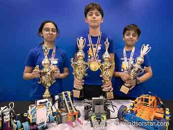 Windsor-Essex students bring home gold and silver from international robotics competition