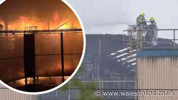 Fire at Tata Steel in Port Talbot reportedly causes 'substantial damage' - live updates