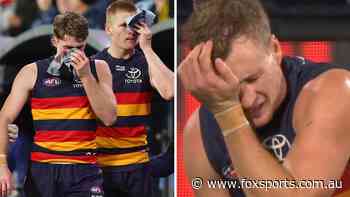 Heartbreaking skipper sight as injury chaos, Cats hoodoo can’t stop Crows in epic win