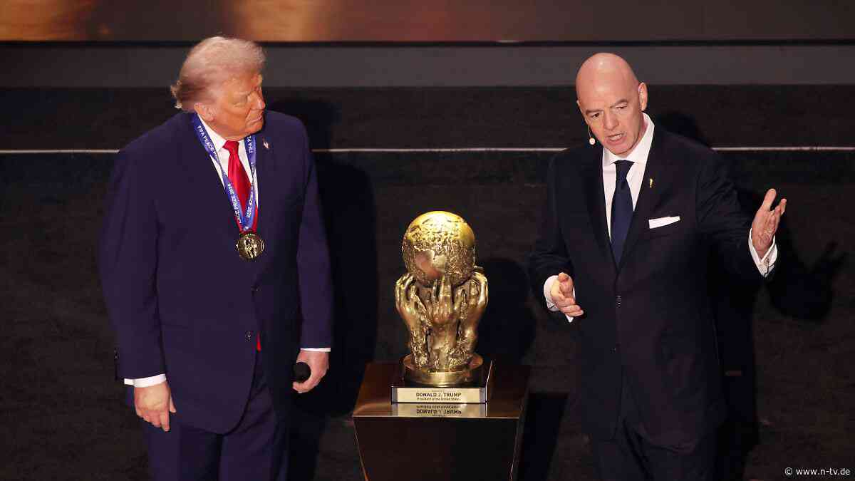 Kritik: DFB-Reaktion beschämend: Infantinos Nähe zu Trump: "FIFA ist gefährlicher als je zuvor"