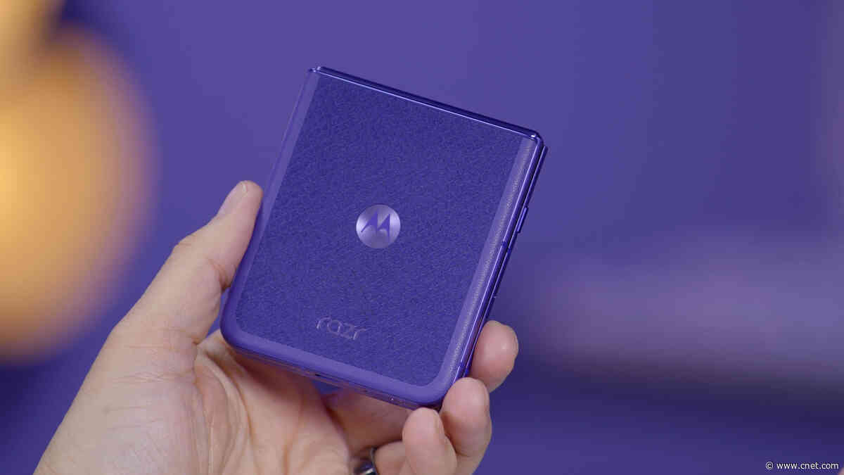 Motorola's $1,500 Razr Ultra Looks Swanky in Alcantara