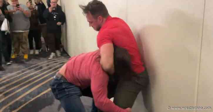 LA Knight and AJ Styles Were Reprimanded by WWE After Unplanned WrestleMania Brawl