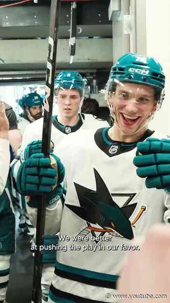 “When you beat really good teams it gives you more confidence.”  #hockey #nhl #sharks