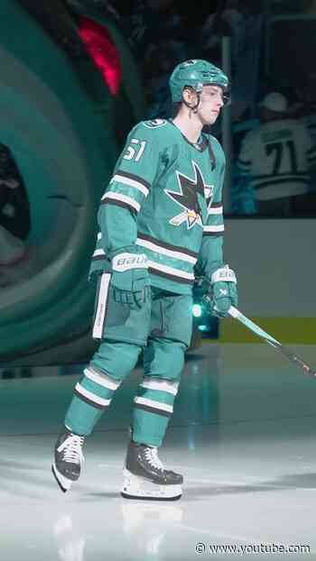 Just here to remind you that we have the best entrance in all of sports.😎  #hockey #nhl #sharks
