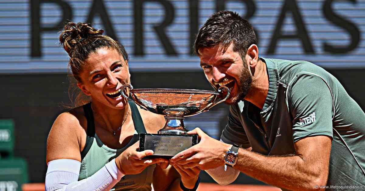 Il Roland Garros parla ancora italiano: Errani e Vavassori campioni nel doppio misto. “Siamo i migliori amici l’uno dell’altra”
