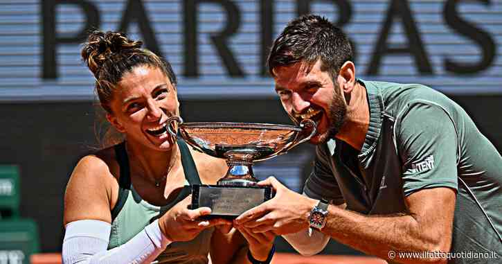 Il Roland Garros parla ancora italiano: Errani e Vavassori campioni nel doppio misto. “Siamo i migliori amici l’uno dell’altra”