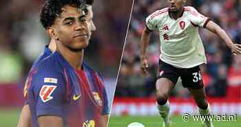 Lamine Yamal 358 miljoen waard, drie Nederlanders en één Ajacied in top 100 duurste spelers