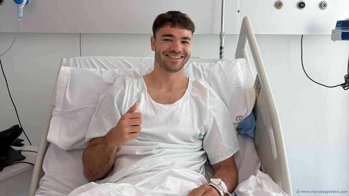 Unai Egiluz pasa por el quirófano