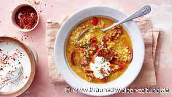 Rote Linsensuppe mit Sucuk