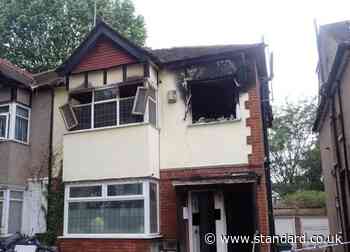 Three rushed to hospital as e-scooter battery fire rips through home in south London