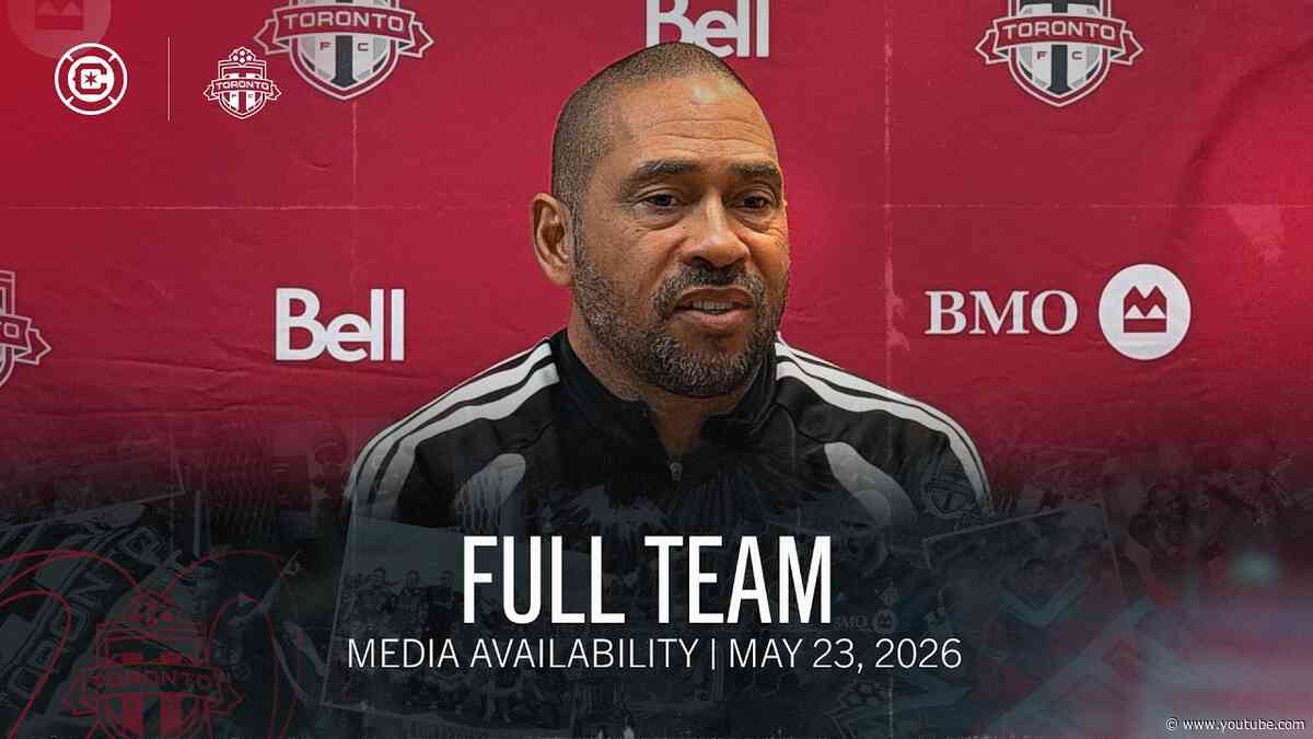 POSTGAME SOUND | Toronto FC Full Media Availability - May 23, 2026