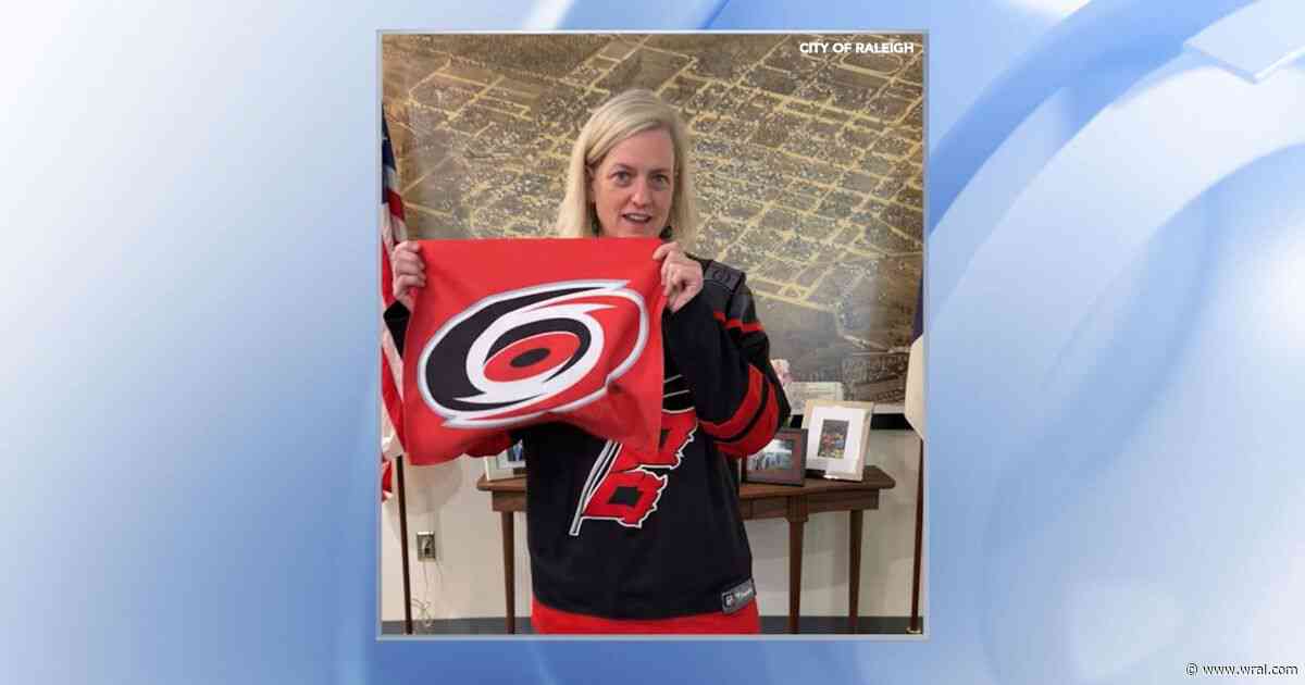 Bling or BBQ: Raleigh mayor places friendly bet with Vegas mayor during Stanley Cup Final