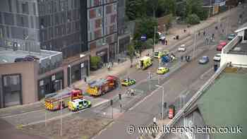 Woman pulled from wreckage as car overturns near Bootle Strand