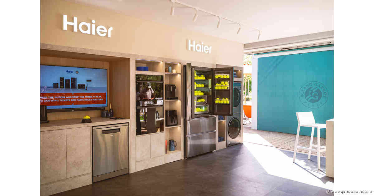 Haier wird offizieller Partner von Roland-Garros 2026 und bringt pflegeorientierte Innovationen für das Publikum in aller Welt