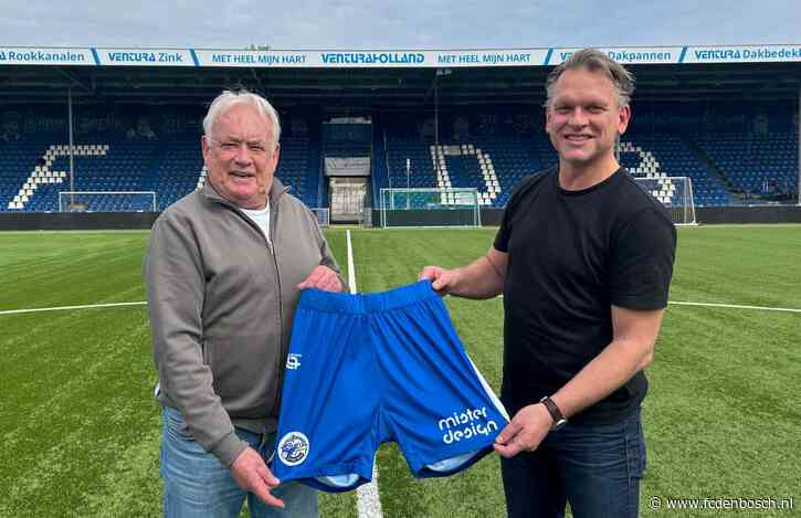 FC DEN BOSCH EN MISTER DESIGN VERLENGEN SUCCESVOL PARTNERSHIP MET TWEE JAAR