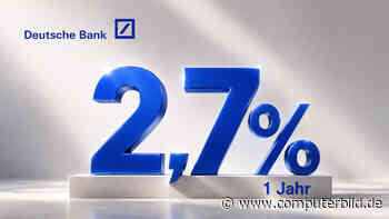 2,7 % Zinsen für 12 Monate garantiert: Deutsche Bank bietet FestzinsSparen