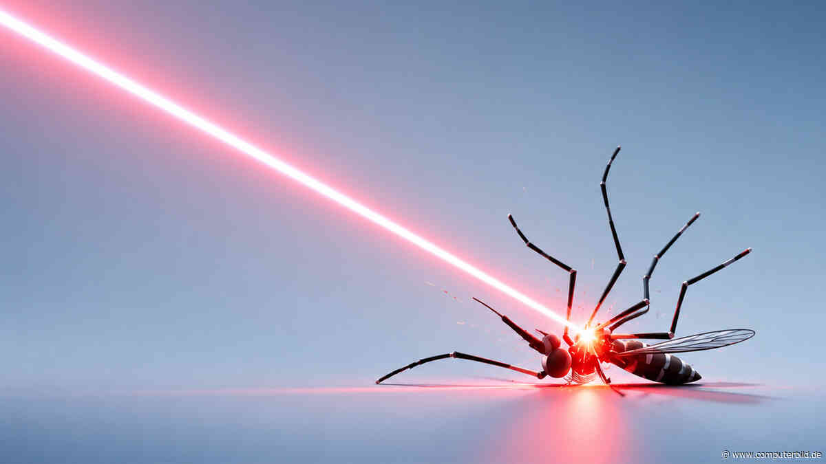Entwickler baut KI-Laser für Mückenjagd