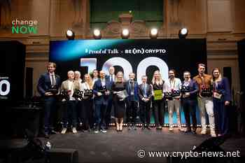 ChangeNOW Wins Best Digital Assets Fintech at the BeInCrypto Institutional 100 Awards 2026