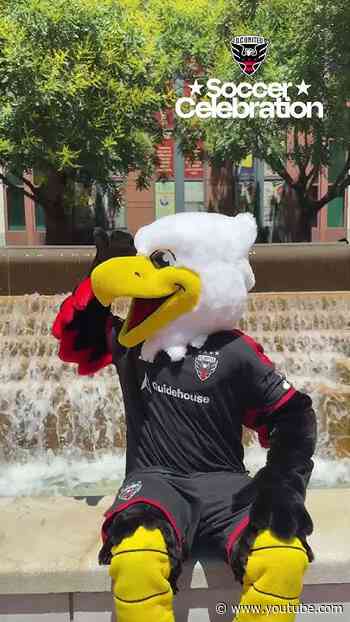 Talon’s got both locations covered because our guy is ready #dcunited #dmv #fifaworldcup #watchparty
