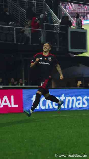 A smooth header 🇷🇴 #dcunited #footballshorts #soccershorts #louismunteanu #goal