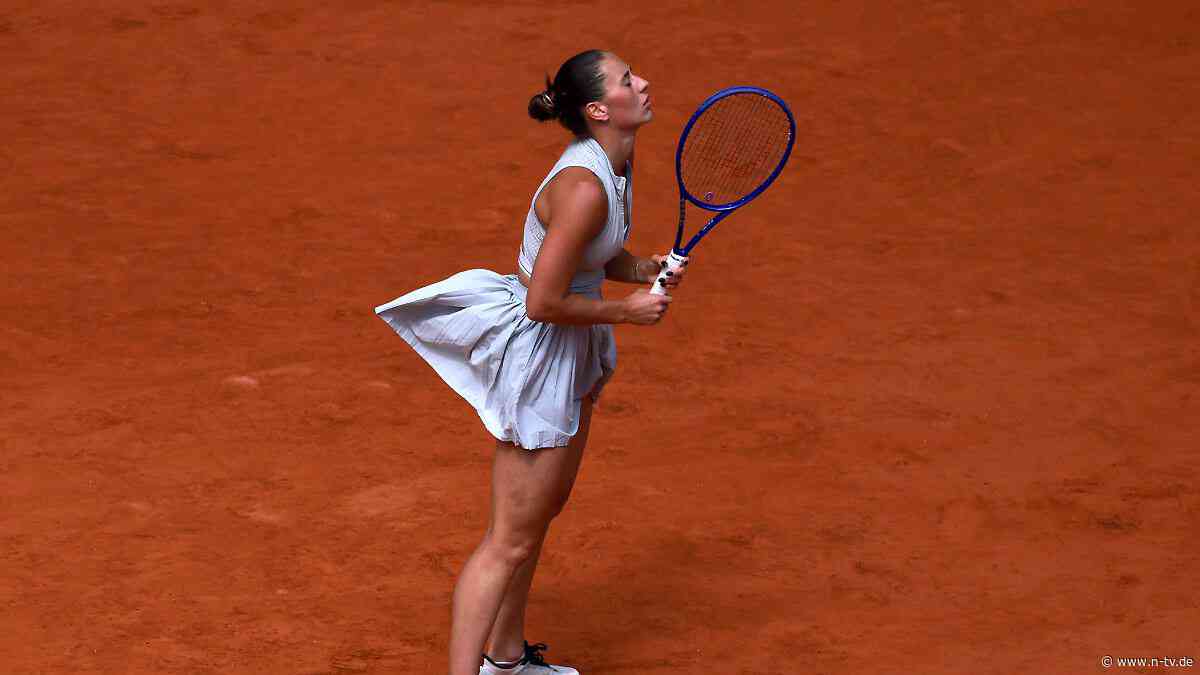 19-Jährige im Finale von Paris: Russin Andrejewa lässt ukrainischen French-Open-Traum platzen