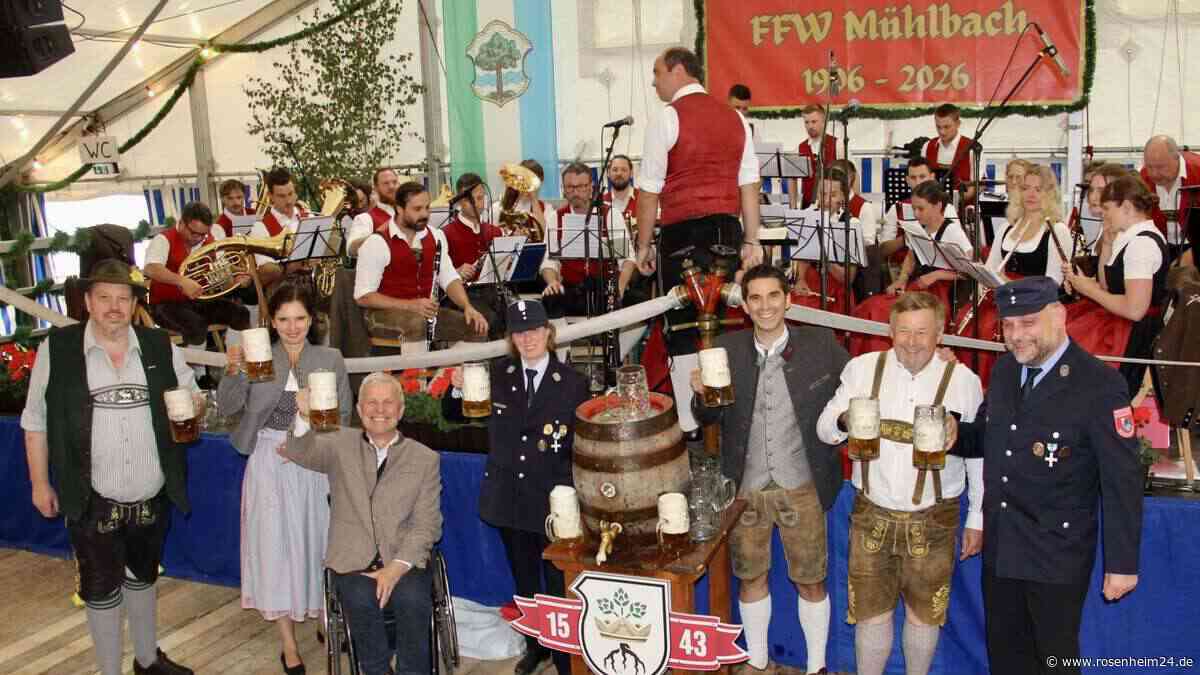 Feuerwehr Mühlbach feiert 120 Jahre: Traumstart für die Festtage