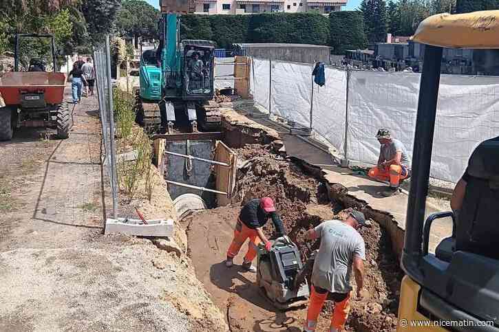 Affaissement, menace d’effondrement, protection des sols contre l’imperméabilisation... : un chantier en cours pour sécuriser un vallon contre les inondations près de Cannes