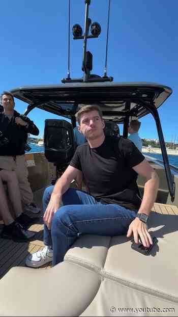 In Monaco, we take the boat to work... 🛶 #F1 #MonacoGP