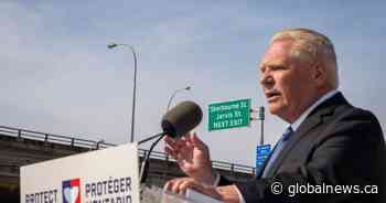 Ford government will officially take control of DVP, Gardiner in 2027