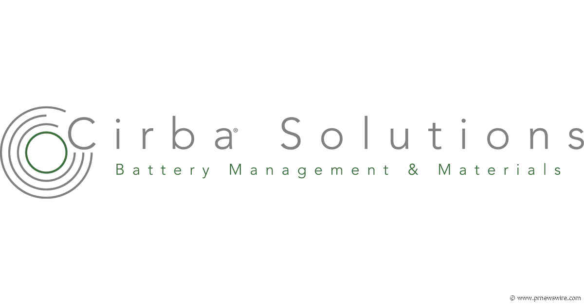 Cirba Solutions Collaborates with Industry Coalition Behind Colorado's Nation-Leading EV Battery Recycling Law