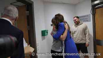 Hugs, Oasis, jokes about the school run: Inside Princess Kate's visit to the Christie