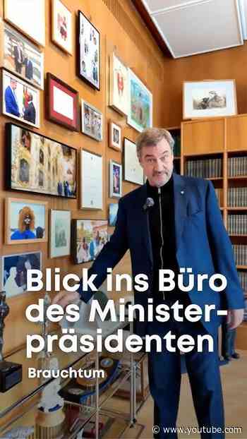 Blick ins Büro des Bayerischen Ministerpräsidenten – Teil 2 👀 - Bayern