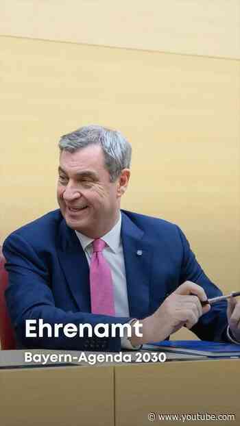 Bayern-Agenda 2030: Ehrenamt - Bayern