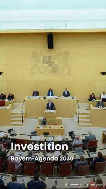 Bayern-Agenda 2030: Investition - Bayern