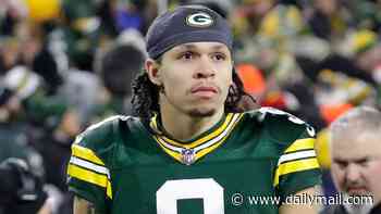Green Bay Packers agree eye-watering $110m contract with injury-plagued receiver Christian Watson