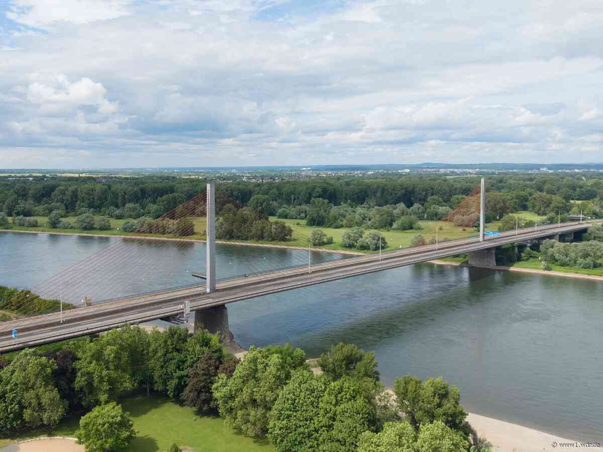 Erster Tag der Sperrung der Nordbrücke in Bonn