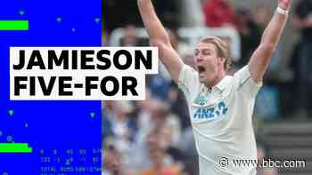 'What a moment for him' - Jamieson's five-star performance at Lord's