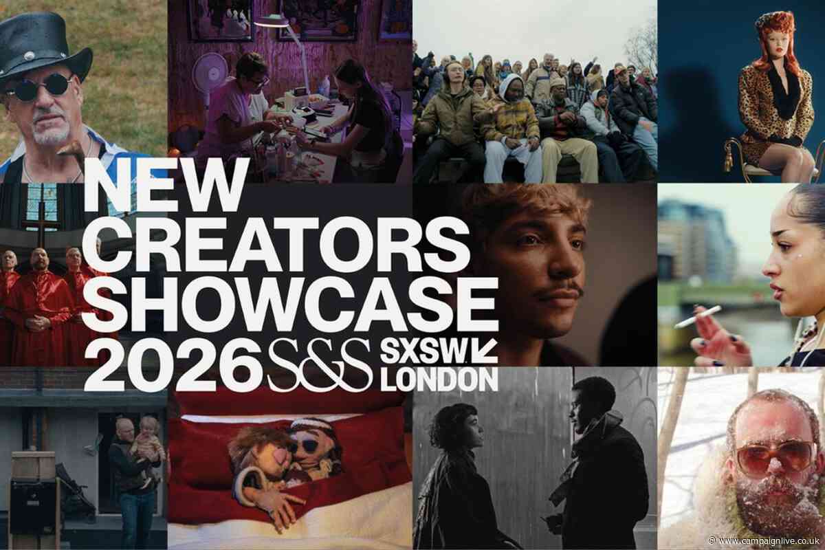 Saatchi & Saatchi unveils 2026 New Creators' Showcase at SXSW London