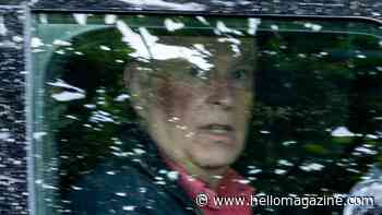 Andrew Mountbatten-Windsor pictured with mysterious bruise on his face as he's seen for first time in weeks