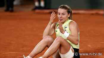 Qualifikantin nicht aufzuhalten: French-Open-Märchen gipfelt in sensationellem Final-Einzug