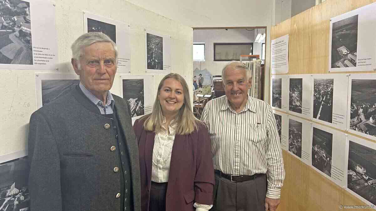Spannende Einblicke in die Historie: 600 neue Luftbilder zeigen Eching als Bauerndorf