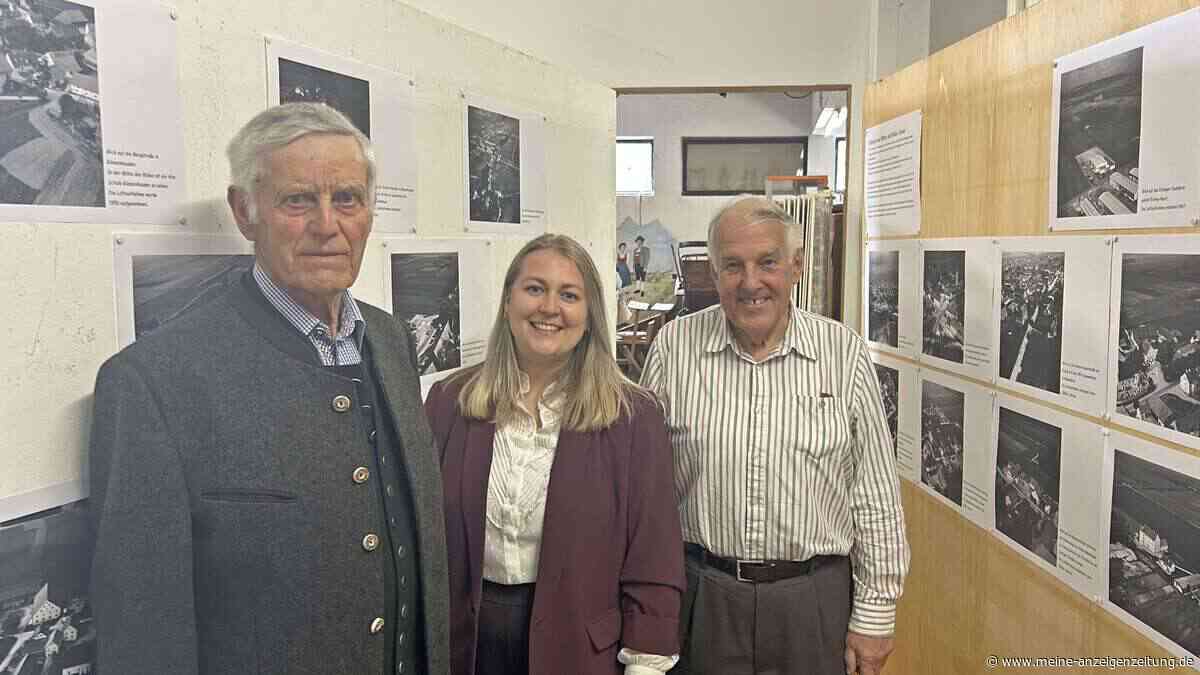 Spannende Einblicke in die Historie: 600 neue Luftbilder zeigen Eching als Bauerndorf