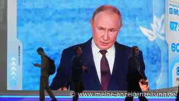 Putin zeigt sich weiter siegesgewiss bei Wirtschaftsforum