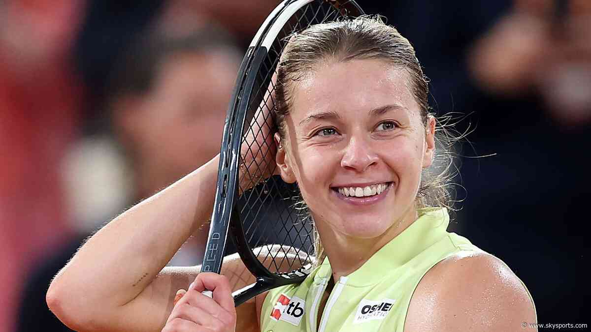 Qualifier Chwalinska replicates Raducanu in reaching French Open final