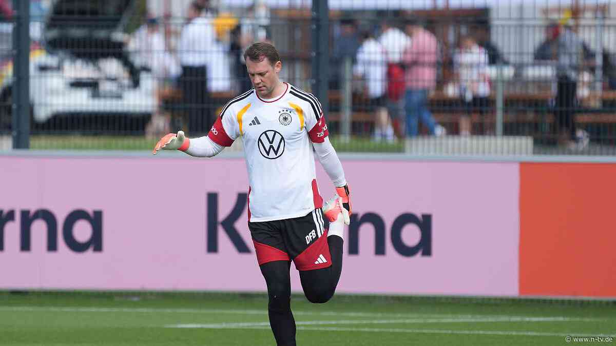Wade der Nation zwickt : Einsatz gegen USA fraglich: Neuer weiter nicht im Teamtraining
