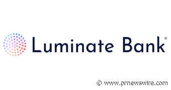 Luminate Bank Named a Top Financial Services Workplace in 2026