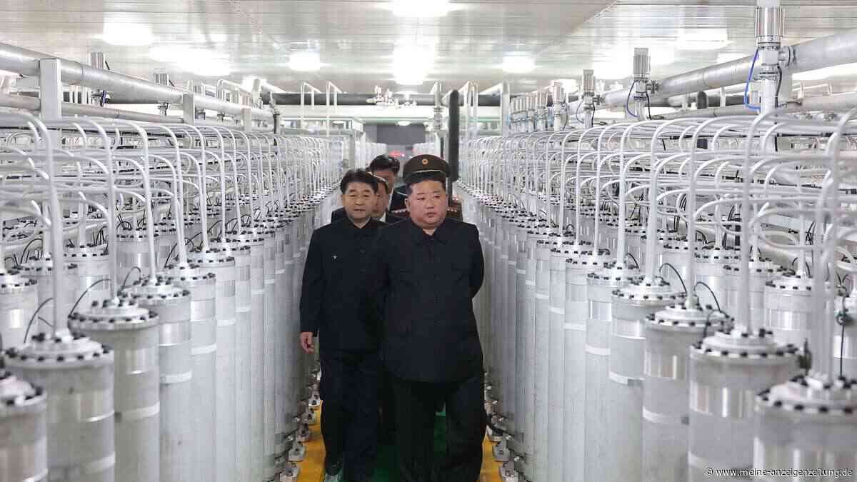 Gegen die „erbittertsten Feinde“: Nordkoreas Machthaber Kim will Atomwaffenkapazitäten „exponentiell“ ausbauen