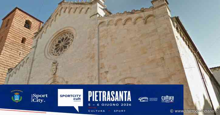 Weekend di cultura e sport a Pietrasanta: il 5-6 giugno inizia “Sportcity cult”. Il presidente: “Un modo per parlare alle coscienze di tutti”